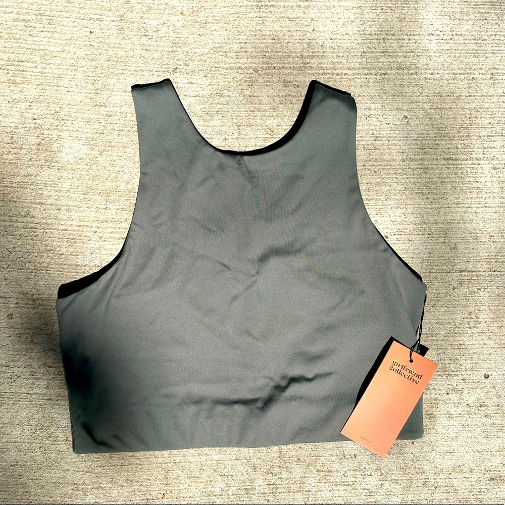 Brand New Girlfriend Collective Dylan Bra Thyme XL